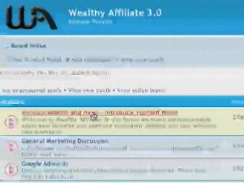 Wealthy Affiliate Review-No Scam, See The Members Area Now!