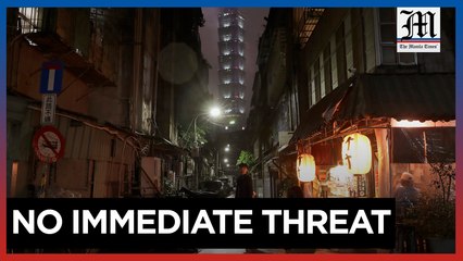 Taiwan prepares for China but it's business as usual