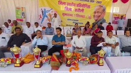 करौली: एक बार फिर राजीव गांधी ग्रामीण ओलंपिक खेलों का गूंजा रोमांच, देखिए वीडियो