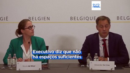 Bélgica suspende acolhimento a requerentes de asilo solteiros do sexo masculino