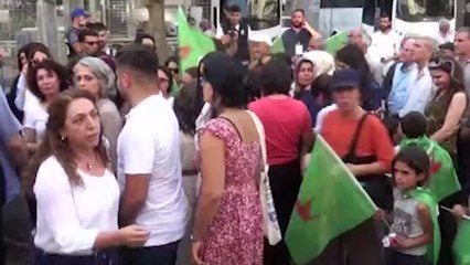 DBP'li başkanla polis arasında gerilim