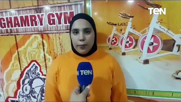 الطالبه الحديديه تحصل علي المركز الأول على مستوى العالم في القوه البدنيه