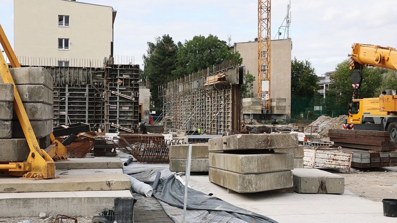 Krakow BUDOWA SZKOLY  ULICA GROCHOWA