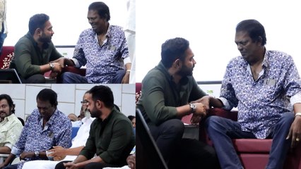 വയ്യാത്ത സലീമേട്ടനോട് മുട്ട് കുത്തിയിരുന്ന് സംസാരിക്കുന്ന ആസിഫ് അലി