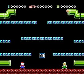 Mario Bros. online multiplayer - nes