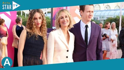 Festival de Deauville 2023  Judith Godrèche avec sa fille Tess et son fils Noé pour l'ouverture, au