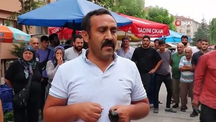 Bolu'da Pazarcı Esnafı Zincir Marketlere Tepki Gösterdi