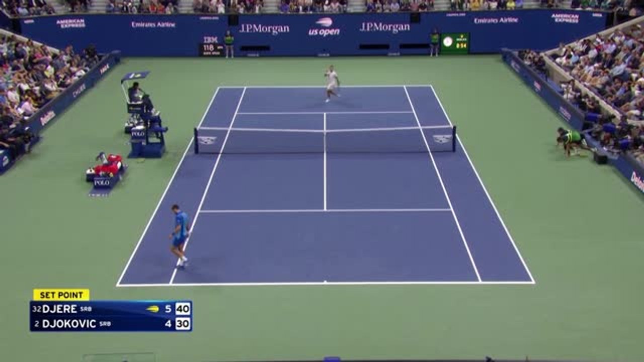 Highlights: Djokovic mit Monster-Comeback