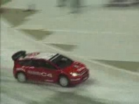 Trophee Andros C4 WRC Sebastien Loeb Stade de France