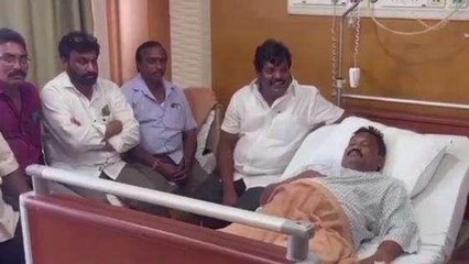 కోనసీమ జిల్లా: ఆస్పత్రిలో ఎమ్మెల్యే... పరామర్శించిన మాజీ ఎంపీ