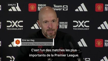 Ten Hag : "Le public est toujours le grand gagnant de ce match"