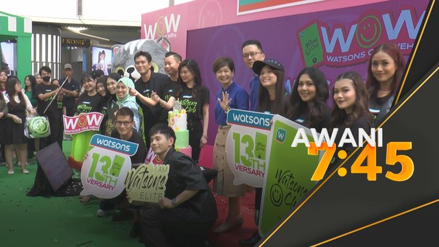 Watsons Malaysia menawar sebuah rumah sempena ulang tahun Watsons Club