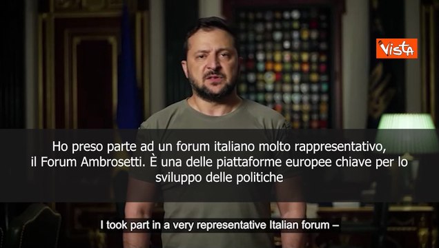 Zelensky: Non rinunciare alla forza del mondo libero