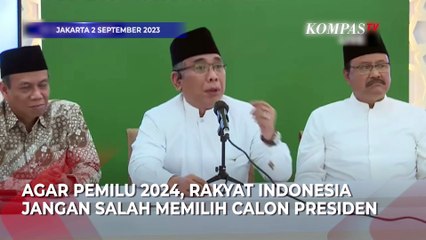 Ketum PBNU Suarakan Jangan Pilih Aktor Capres Cawapres yang Main Rusak-rusakan