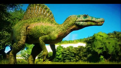 swamp spino scares the baryonyx pack