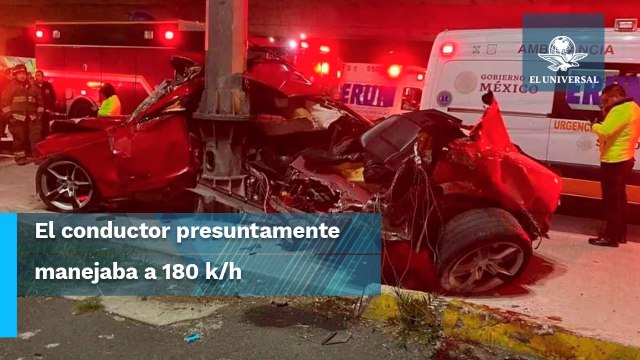 Estos son los impactantes accidentes reportados en vehículos deportivos en CDMX