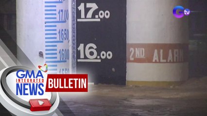 Marikina river, nasa unang alarma ulit | GMA Integrated News Bulletin