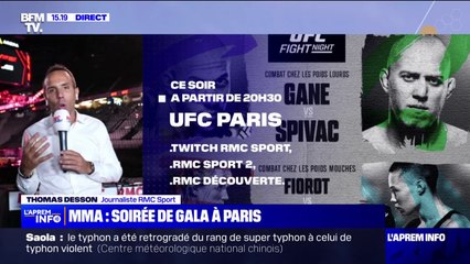 MMA: le Français Ciryl Gane affrontera le Moldave Serghei Spivak ce samedi soir à Paris