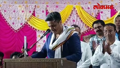 एकनाथ खडसेंच्या कार्यक्रमात रोहित पवारांचं तुफान भाषण...
