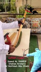 Emirati Saeed Al Dharif teaches mounted archery_2
