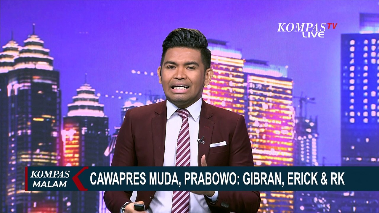 Soal Bakal Cawapres Muda, Prabowo Sebut Gibran, Erick Thohir, dan Ridwan Kamil, Siapa yang Dipilih?