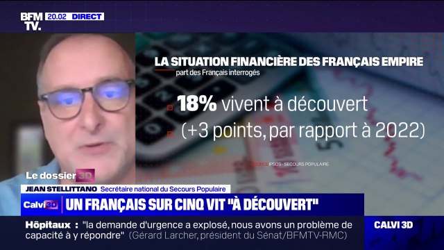 Jean Stellittano (secrétaire national du Secours Populaire): Ce qu'on constate année après année, c'est ce sentiment de ne plus être à l'abri de la précarité et de la pauvreté