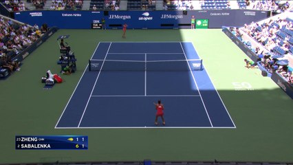 Personne ne pouvait stopper Sabalenka avant les demies, pas même Zheng