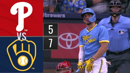 Resumen Filis de Filadelfia vs Cerveceros de Milwaukee / MLB 01-09-2023