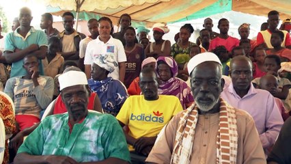 Diomandé Salimata, Fofana Dramane, Souleymane Koné et Koné Fofana en campagne pour les municipales à Djibrosso