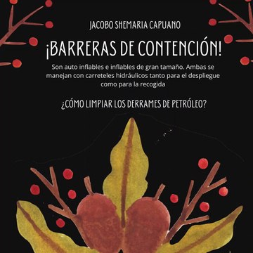 -Jacobo Shemaria Capuano- ¿Cómo limpiar los derrames de petróleo? (parte 1)