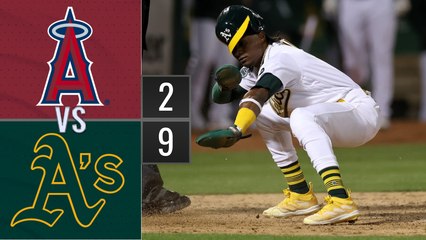 Resumen Angelinos de Los Ángeles vs Atléticos de Oakland / MLB 01-09-2023