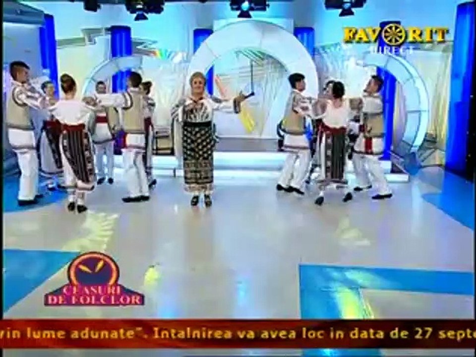 Geta Postolache - Hai badita-n joc (Ceasuri de folclor - Favorit TV - 22.04.2015)