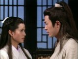 The Return of the Condor Heroes 95 in slow motion 神鵰俠侶 李若彤版 小龍女與楊過默契地對視  Xiaolongnü and Yang Guo looked at each other tacitly