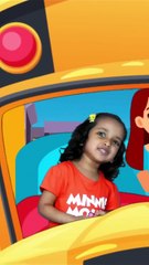 Wheels on the bus _ Cocomelon Nursery rhymes & Kids songs - Kuku and Cucudu  #shorts