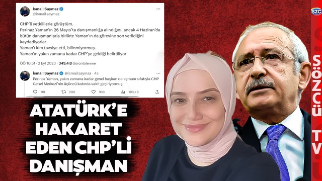 CHP'de Perinaz Yaman Karmaşası! İsmail Saymaz'dan Gündem Olacak Açıklama!