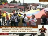 Anzoátegui | Pueblo de Barcelona marchó para defender los logros de la Revolución Bolivariana