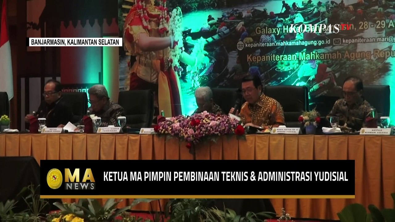 Ketua MA Pimpin Pembinaan Teknis dan Administrasi Yudisial  MA NEWS