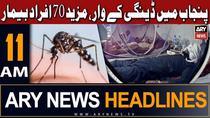 ARY News 11 AM Headlines 3rd September 2023 |  