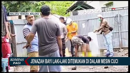 Jenazah Bayi Ditemukan dalam Mesin Cuci, Diduga Telah Meninggal 3 Hari