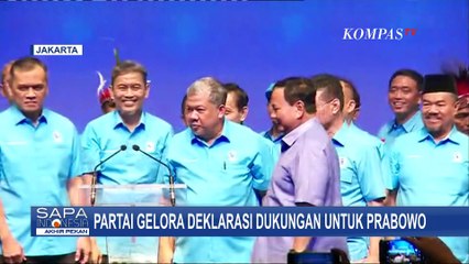 Partai Gelora Resmi Dukung Prabowo sebagai Bakal Capres 2024