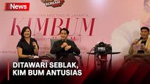 Kim Bum Sambut Rekomendasi Makanan saat Fan Meeting di Jakarta