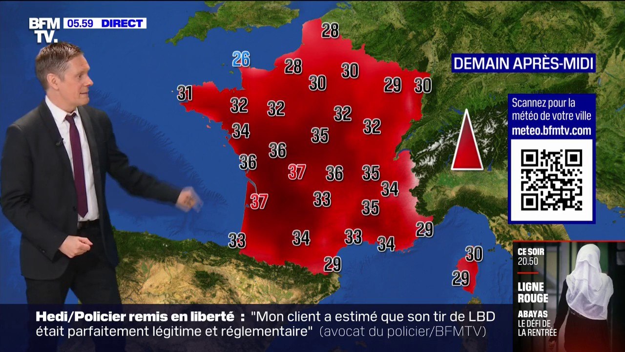 Météo: une nouvelle journée chaude et ensoleillée sur l'ensemble de la France