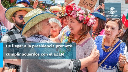 Xóchitl Gálvez buscará bajar edad de pensión a 60 años
