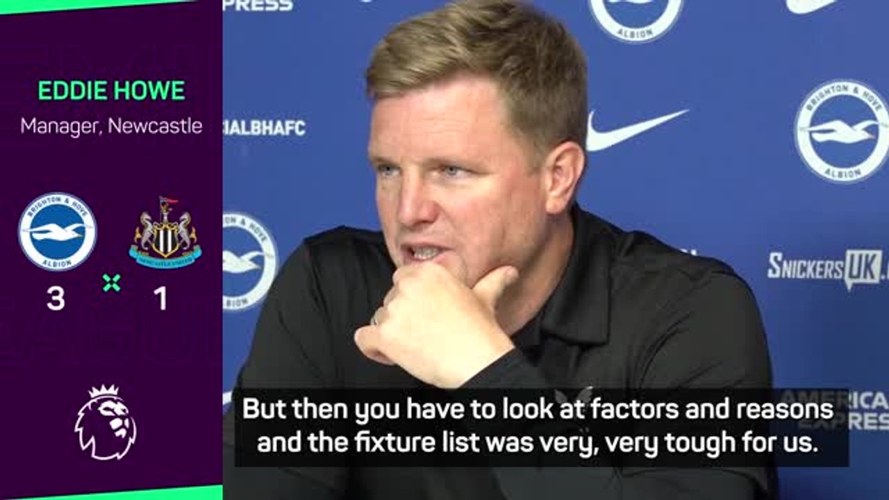 Howe 'realistic' after poor Newcastle start to season