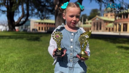 Ava and Lyla Turnbull pleased with Bathurst Eisteddfod performances