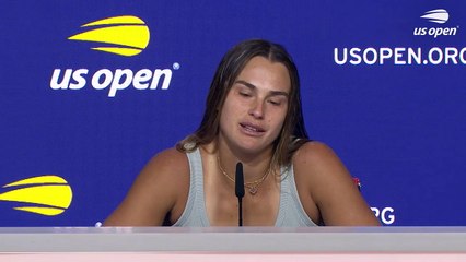 US Open 2023 - Aryna Sabalenka : "Caroline Wozniacki is a source of inspiration"