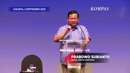 Pantun Prabowo Subianto soal Ada Teman Baru Jangan Lupakan Teman Lama