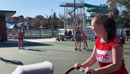BFNL A-grade elimination final: Castlemaine v South Bendigo (first quarter)