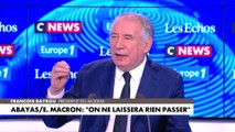 François Bayrou : «On peut envisager la question de l’uniforme, mais il faut que ça vienne des établissements eux-mêmes»