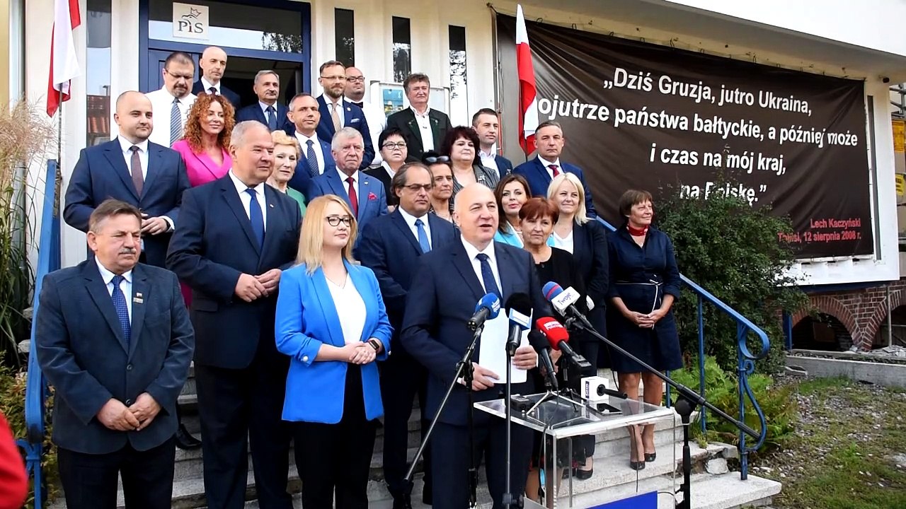 Prezentacja kandydatów PiS w nadchodzących wyborach parlamentarnych